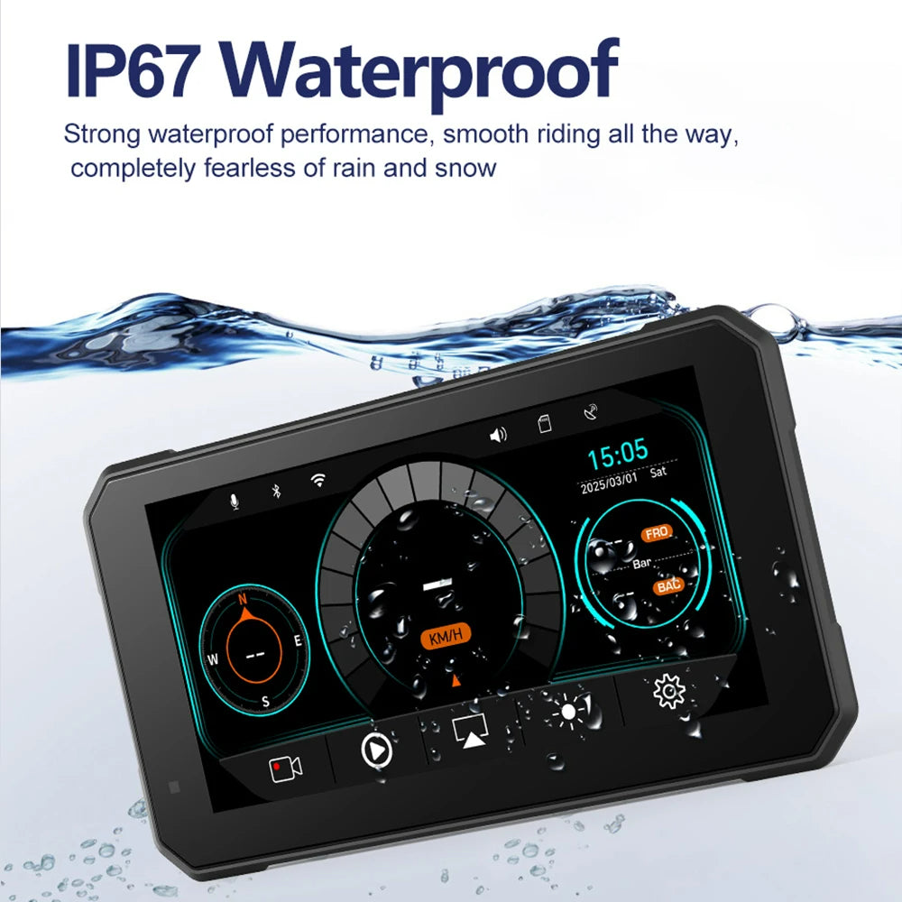 Magnetic Quick Release- M3 ELITE 6.25 INCH Navigation with CAMERA,TPMS,GPS