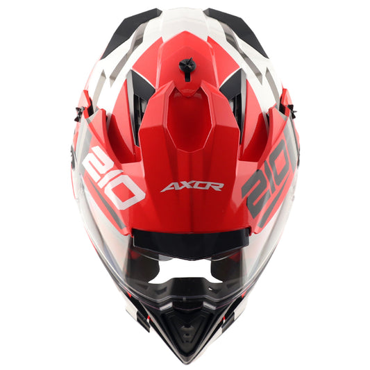 X-Cross Dual Visor Speedometer Helmet
