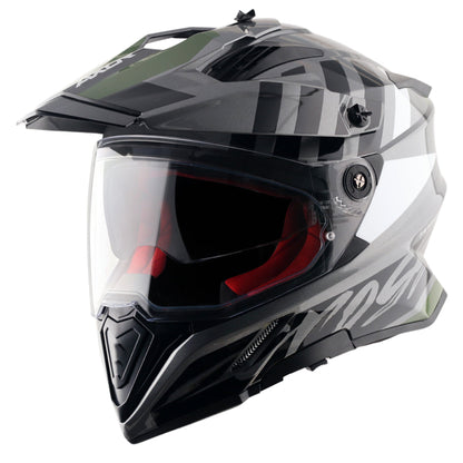 X-Cross Dual Visor Orbit Helmet