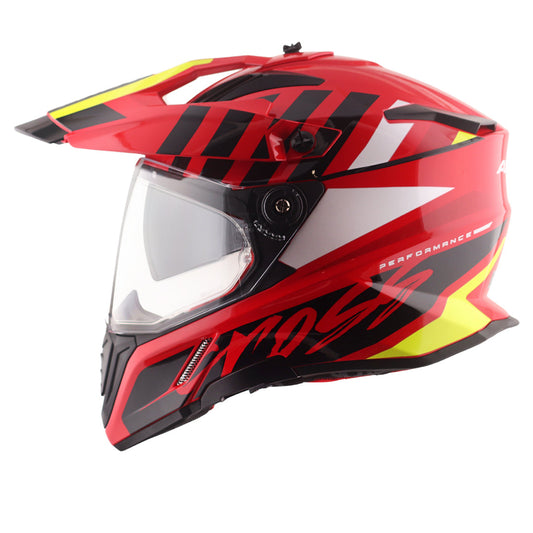 X-Cross Dual Visor Orbit Helmet