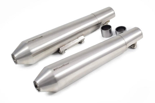 Powerage Slip-On Exhaust – Short Type for Royal Enfield Interceptor 650