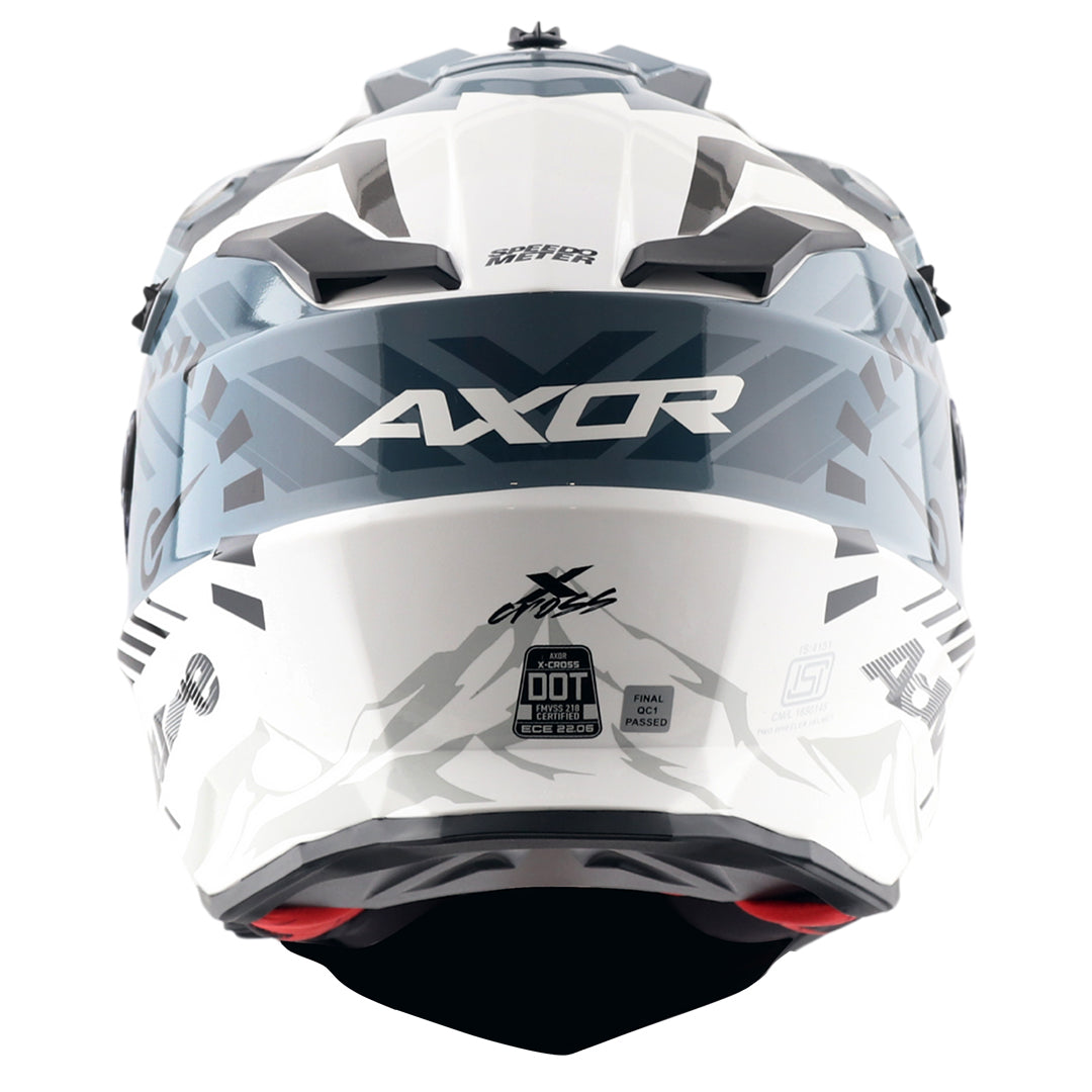 X-Cross Dual Visor Speedometer Helmet