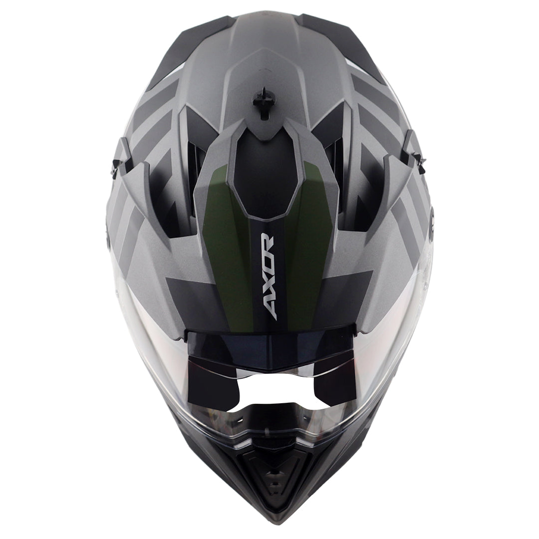 X-Cross Dual Visor Orbit Helmet