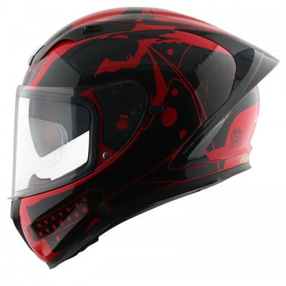 Axor Street DC Batman Gloss Red Helmet