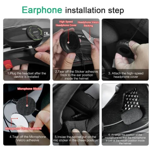 Ejeas Q8 Mesh intercom