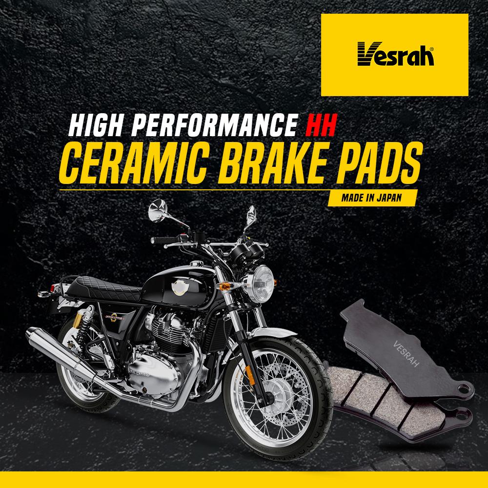 ROYAL ENFIELD INTERCEPTOR/ GT 650 VESRAH CERAMIC BRAKE PADS