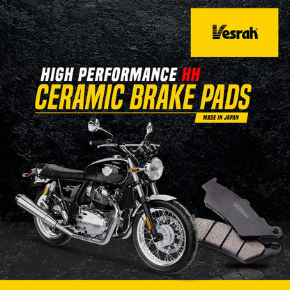 ROYAL ENFIELD INTERCEPTOR/ GT 650 VESRAH CERAMIC BRAKE PADS