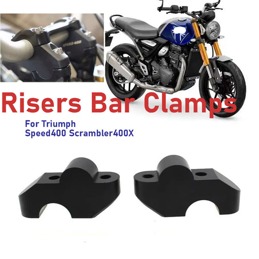 TRIUMPH SCRAMBLER 400X HANDLE BAR RISER