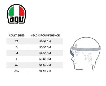 AGV K1 S LAP MATT BLACK/GREY/RED
