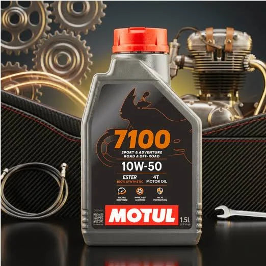 MOTUL 7100 4T 10W50 Engine Oil 1.5 LTR