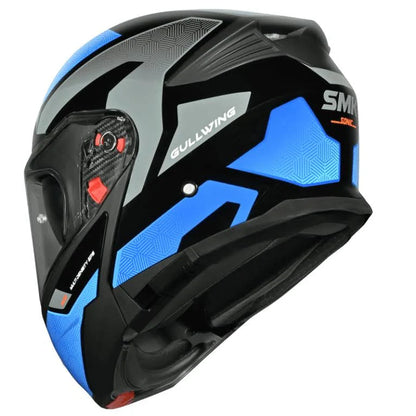 SMK Gullwing Soinc Gloss Black Blue Grey (GL256)