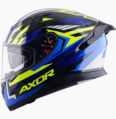 Apex Streak Helmet black blue neon