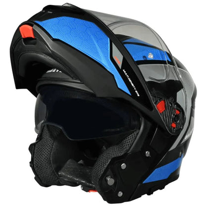 SMK Gullwing Soinc Gloss Black Blue Grey (GL256)