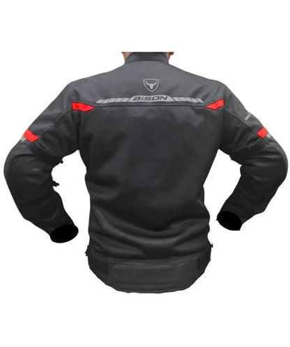 BISON COMET – BLACK RED  JACKET