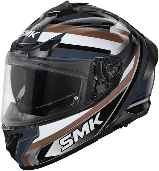 SMK Typhoon Freeride Gloss Grey White Brown – GL627