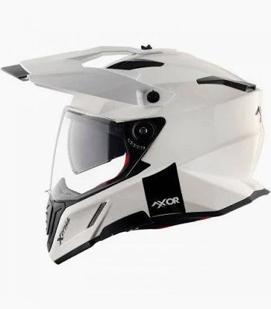 AXOR X-Cross Dual Visor Helmet white
