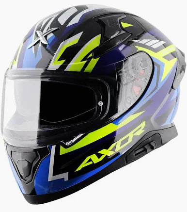 Apex Streak Helmet black blue neon