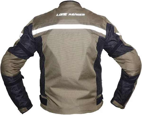 Lone Ranger Rebel Biker Jacket Olive Green