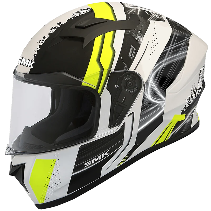 SMK STELLAR SWANK GL124 White Black Yellow