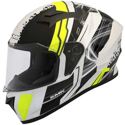SMK STELLAR SWANK GL124 White Black Yellow