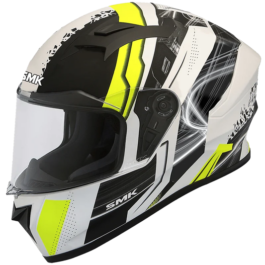SMK STELLAR SWANK GL124 White Black Yellow
