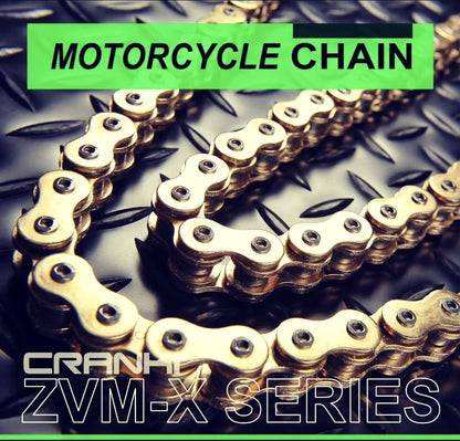 Chain For Benelli TRK 502X (2017 Onwards) - 525 Pitch x 116 Links Gold (ZVMX)