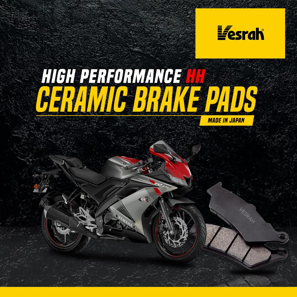 YAMAHA R15 V3 REAR VESRAH BRAKE PAD (CERAMIC)